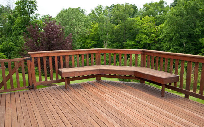 Deck Staining done by Paragon House Painting- House Painter in Oradell, Franklin Lakes NJ, Allendale NJ, Teneafly NJ